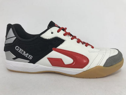 Gems Viper Indoor 002IN17 Scarpe Calcetto Indoor Uomo Bianco Nero