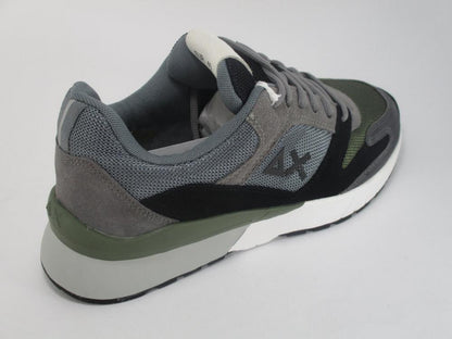 Sun 68 Yaky Suede Mesh 3 Color Z29116 Grigio Scuro Militare | Sneakers Uomo