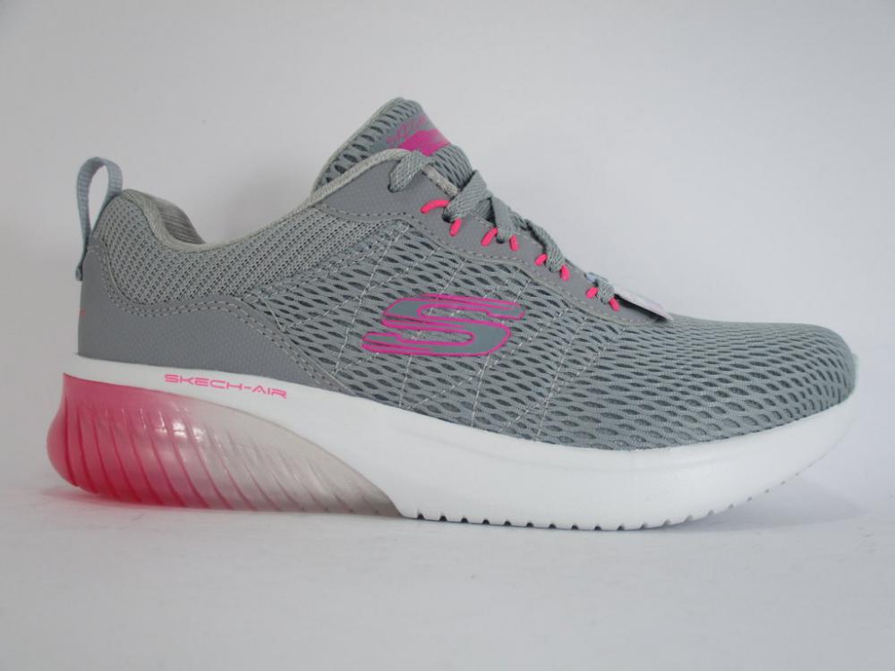 Skechers Skech Air Ultra Flex Donna Grigio Chiaro - 13290 LGHP