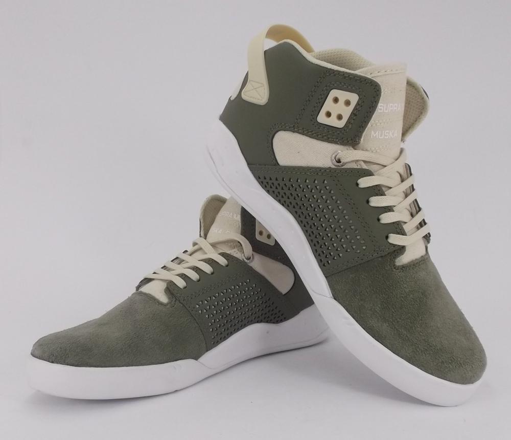 Supra scarpa sneakers da uomo Skytop III 08000 323 verde