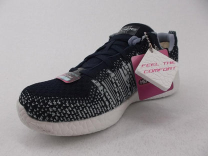 Skechers scarpa da ginnastica da donna Burst 12433/NVY blu