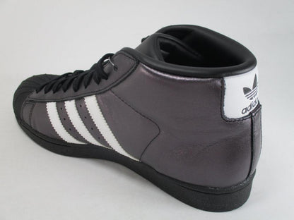 Adidas Promodel S75850 - Sneakers Alta Donna Nero Bianco Pelle Premium