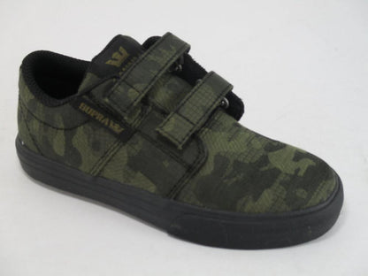 Supra scarpa sneakers da ragazzo con velcro Stacks Vulc II V 55672 331 verde militare