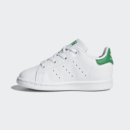 Adidas Originals scarpa sneakers da bambini Stan Smith BB2998 bianco-verde