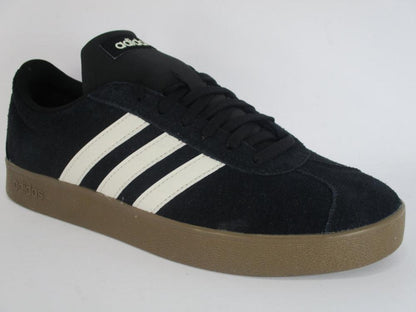 Adidas VL Court 2.0 F34551 Sneakers Uomo Camoscio Nero