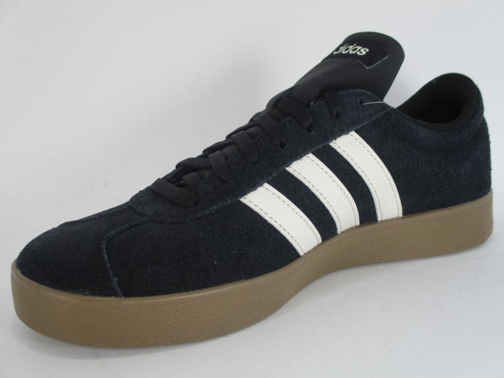 Adidas VL Court 2.0 F34551 Sneakers Uomo Camoscio Nero