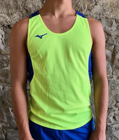 Mizuno Men Premium SINGLET U2EA7001 44 yellow fluo-royal