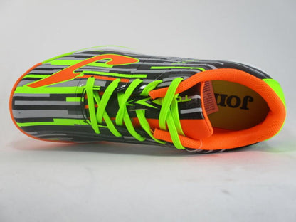 Joma scarpa da calcetto indoor da junior Tactiol 701 TACS.701.IN nero-giallo fluo