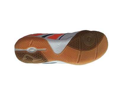 Joma scarpa da calcetto indoor da uomo Lozano 402 LOZW.402.PS bianco-arancio