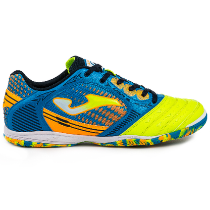 Joma scarpa da calcetto indoor da uomo Liga 5 606 LIGAW.606.IN giallo-blu