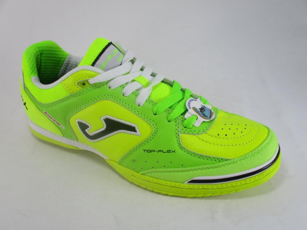 Joma scarpa da calcetto indoor da uomo Top Flex 611 TOPW.611.IN giallo