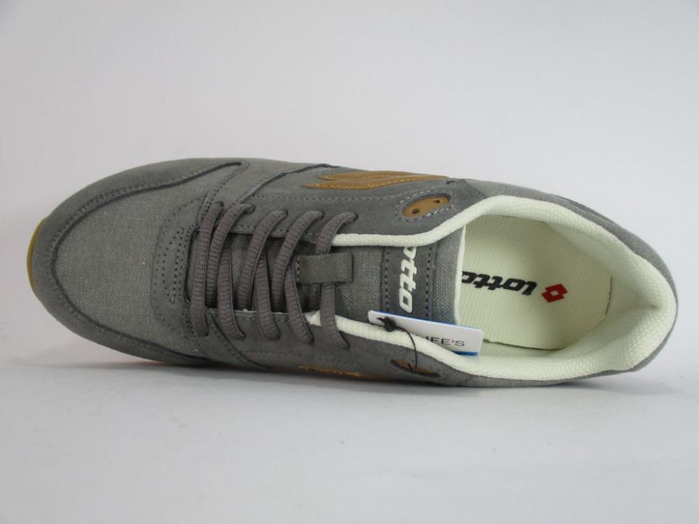 Lotto Men's Trainer XI L57961 1IV Grey Sneakers