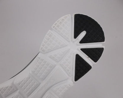 Skechers scarpa sneakers da donna Fashion Fit Style Chic 12703 BKW nero grigio