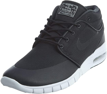 Nike Men's Stefan Janoski Max Mid Skate Shoe 807507 001 Black
