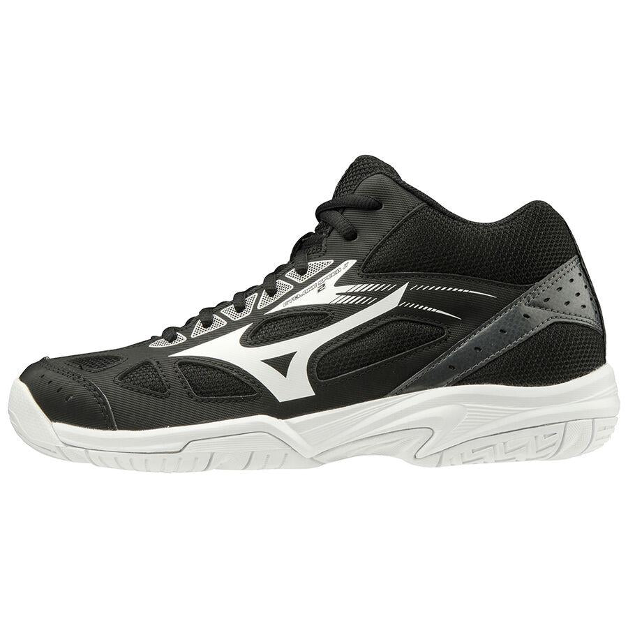 Mizuno scarpa da pallavolo da ragazzi Cyclone Speed 2 Mid V1GD191501 nero