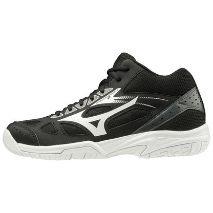 Mizuno scarpa da pallavolo da ragazzi Cyclone Speed 2 Mid V1GD191501 nero
