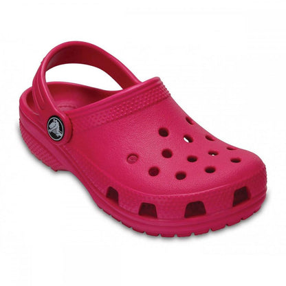 Crocs sandalo da bambina Classic Clog Kids 204536-6X0 rosa
