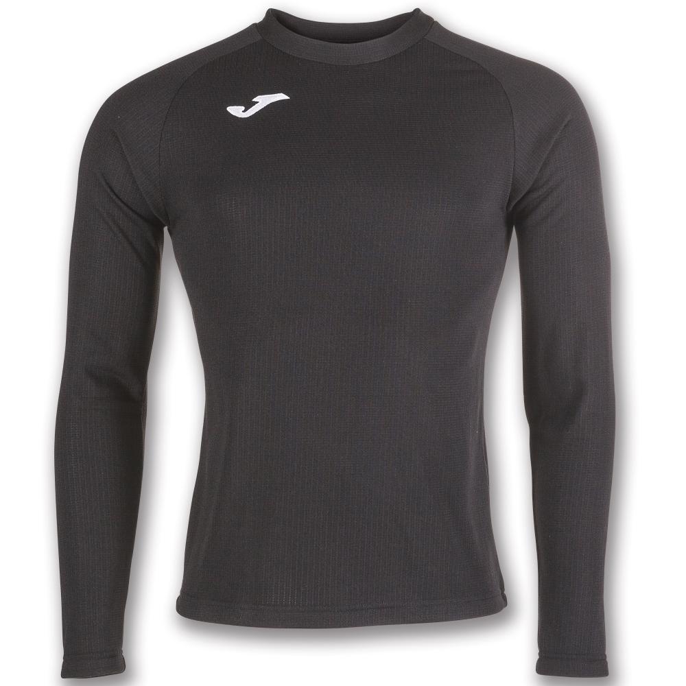 Joma maglietta termica da uomo  Brama Fleece Shirt 101015.100 nero