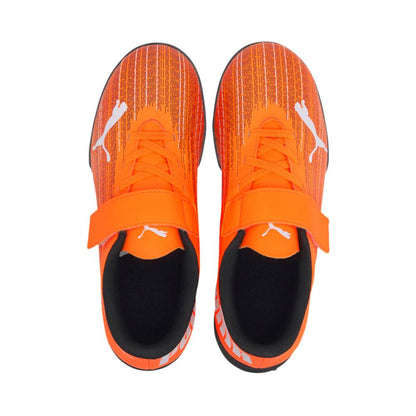 Puma scarpa da calcetto da ragazzo ULTRA 4.1 TT V Jr 106105 01 arancione