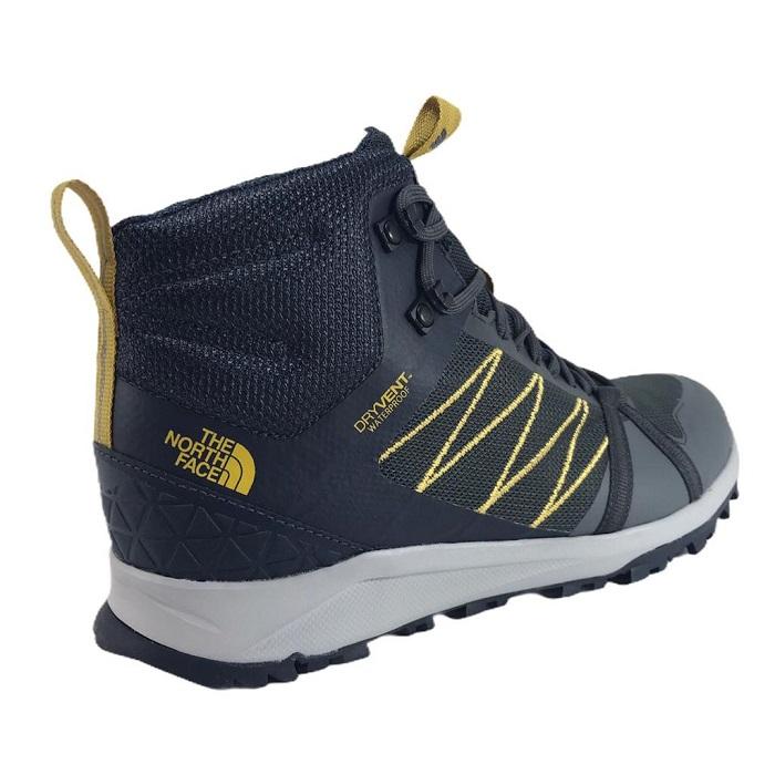 The North Face scarpa da trail da uomo impermeabile  Litewave Fastpack II NF0A47HEMJ2 grigio scuro blu