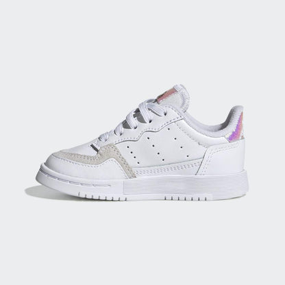 Adidas Originals scarpa sneakers da bambino Supercourt CF I EG9083 bianco