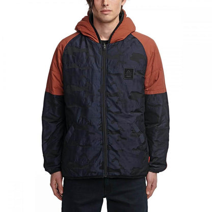 Globe giubbotto reversibile da uomo in Polartec GB02037000  nero coccio