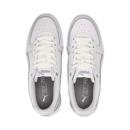 Puma scarpa sneakers da donna Skye Metallic 374797 01 bianco argento