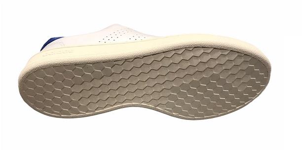 Adidas scarpa sneakers da uomo Advantage EG3775 bianco-blu