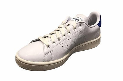 Adidas scarpa sneakers da uomo Advantage EG3775 bianco-blu