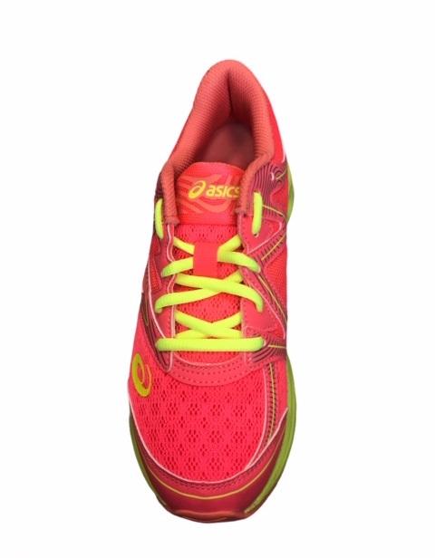 Asics scarpa da corsa da ragazza Noosa GS C711N 2030 rosa-melone-giallo