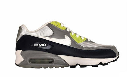 Nike scarpa sneakers da uomo Air Max 90 325018 406 blu-bianco-grigio