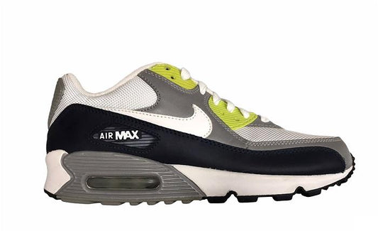 Nike scarpa sneakers da uomo Air Max 90 325018 406 blu-bianco-grigio