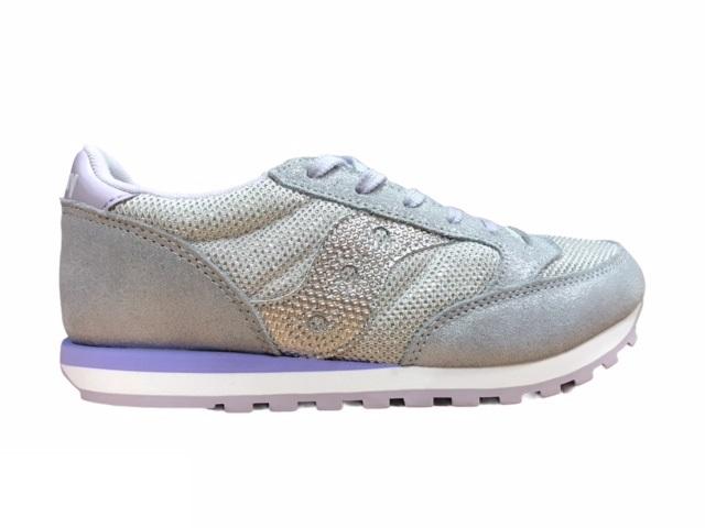 Saucony Original scarpa sneakers da ragazza Jazz SK159615Y argento