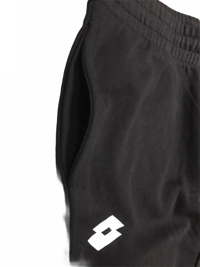 Lotto pantalone felpato Delta FL RIB  T5538 black
