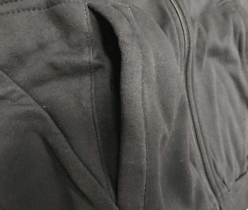 Lotto felpa con cappuccio da uomo  Sweat FZ Delta Plus HD T5536 nero-grigio