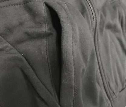 Lotto felpa con cappuccio da uomo  Sweat FZ Delta Plus HD T5536 nero-grigio