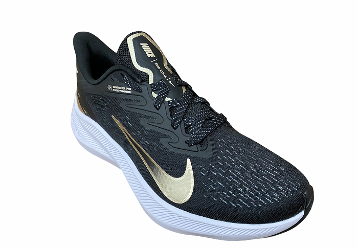Nike scarpa da corsa da donna Zoom Winflo 7 PRM CV0140 001 nero-oro