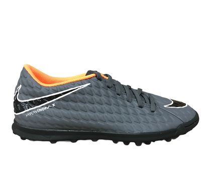 Nike scarpa da calcetto da uomo Phantomx 3 Club TF AH7281 081 grigio scuro-arancio