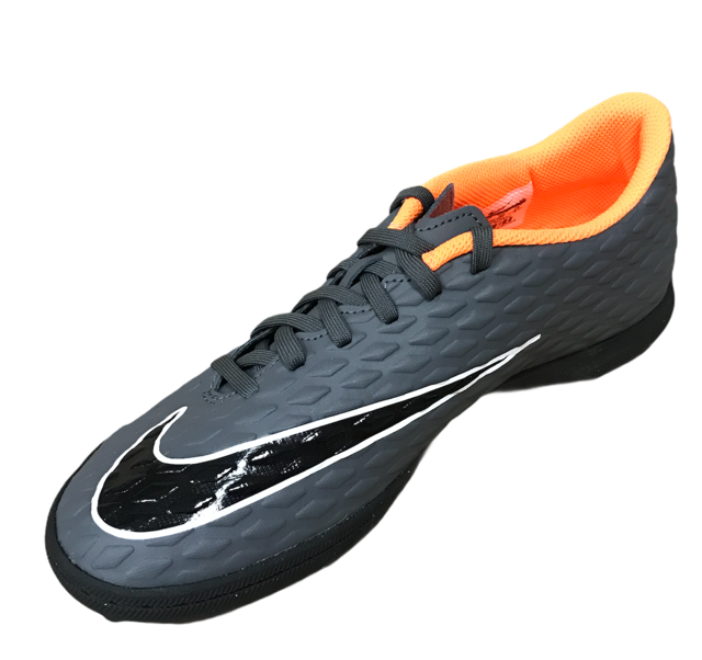 Nike scarpa da calcetto da uomo Phantomx 3 Club TF AH7281 081 grigio scuro-arancio