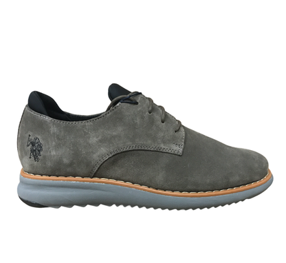 US Polo Assn. scarpa sneakers da uomo VLAD suede YAGI4079W8/S1 tortora