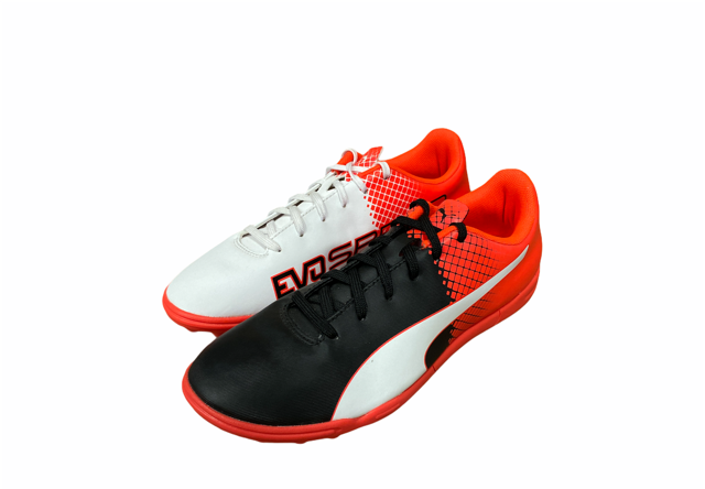 Puma scarpa da calcetto da uomo evoSpeed 5.5 TT 103591 03 nero-bianco-rosso
