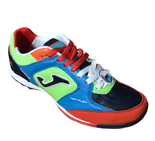 Joma Scarpa da calcetto per erba sinteticaTop Flex 616 TF TOPS.616.PT blu-rosso