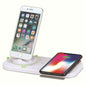 5-in-1 WIRELESS CHARGING STATION CHARGER IPHONE TYPE-C MICRO USB LIGHTNING