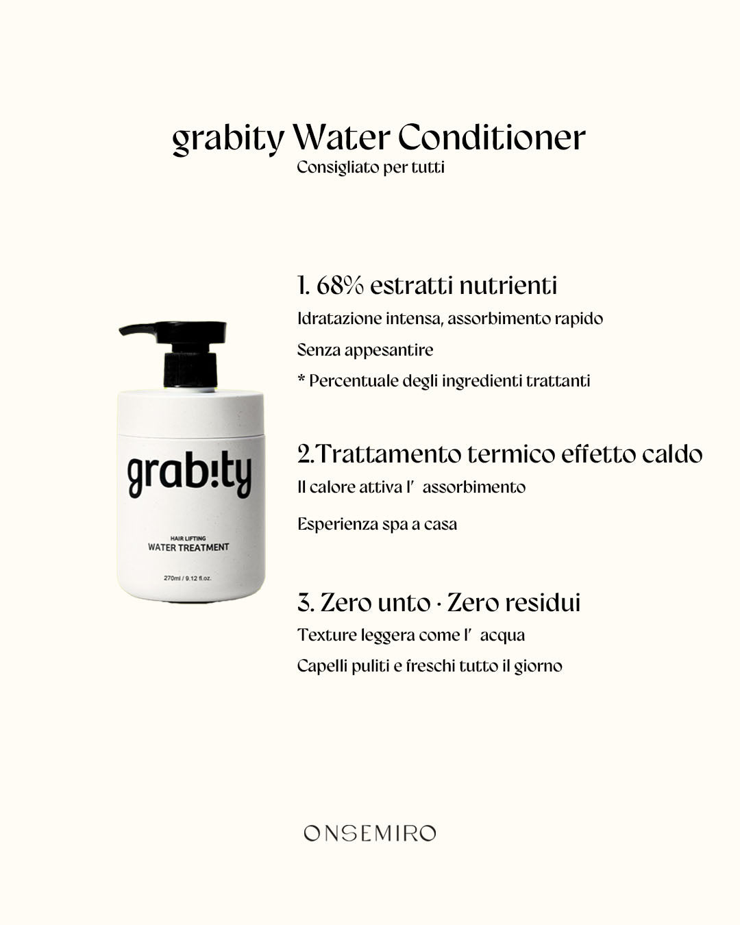 grabity Hair Lifting Wasser-Conditioner