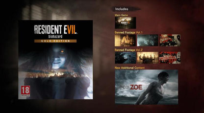 Resident Evil 7 Biohazard Gold Edition PS4 Italienisch Spiel PlayStation 4 Neu