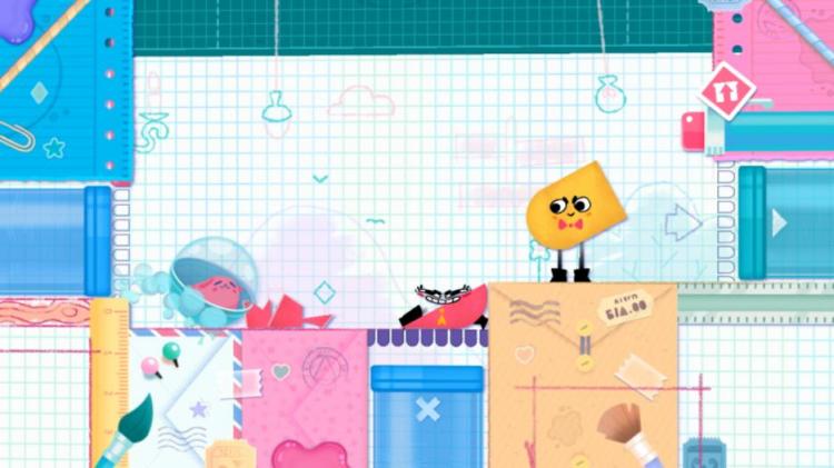 Snipperclips Plus: Zusammen schneiden wir's! Nintendo Switch Neues Spiel Italienisch