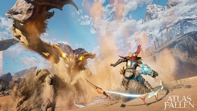 Atlas Fallen PS5 Spiel Italienisch Playstation 5 Videospiel Neu Versiegelt Ita