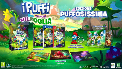 I Puffi Missione Vilfoglia Edizione Puffosissima Nintendo Switch Videogioco  It