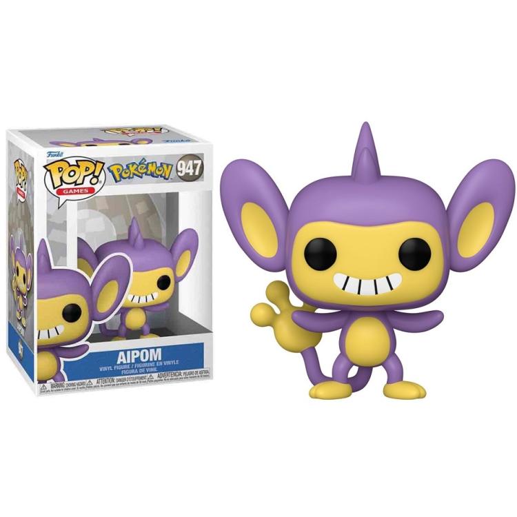 Funko Pop! Games Pokémon – (947) Aipom (EMEA) Vinylfigur 9 cm