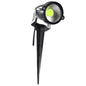 5W Outdoor LED Spotlight with Garden Spike and Wall Bracket, 3000K